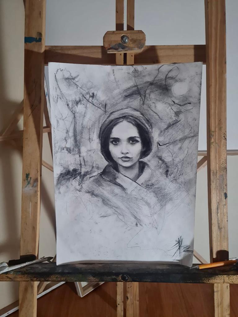 HEASTEED painting charcoal powder art special sketch charcoal